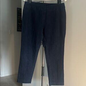 Soft Surroundings Dark Blue Ankle Jeans